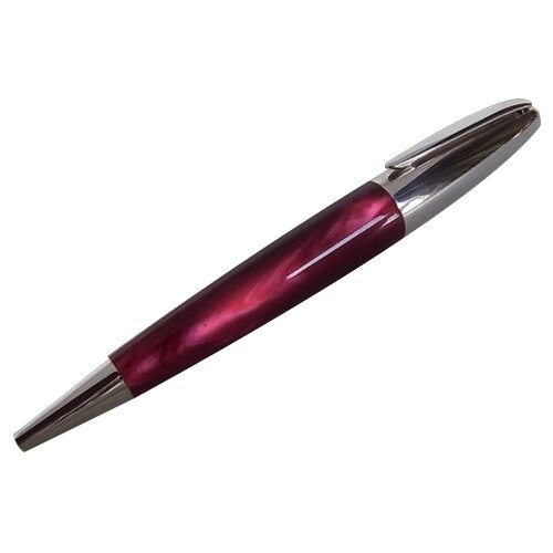 Превью товара Ручка Dunhill Torpedo Ball Point Pen Sterling Silver 925 Cap Red
