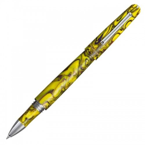 Превью товара Ручка-роллер Montegrappa Elmo 01 Fantasy Bloom Iris Yellow 